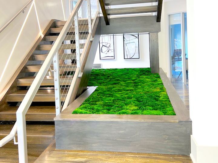 HRM Law - Moss Design Under Stairs