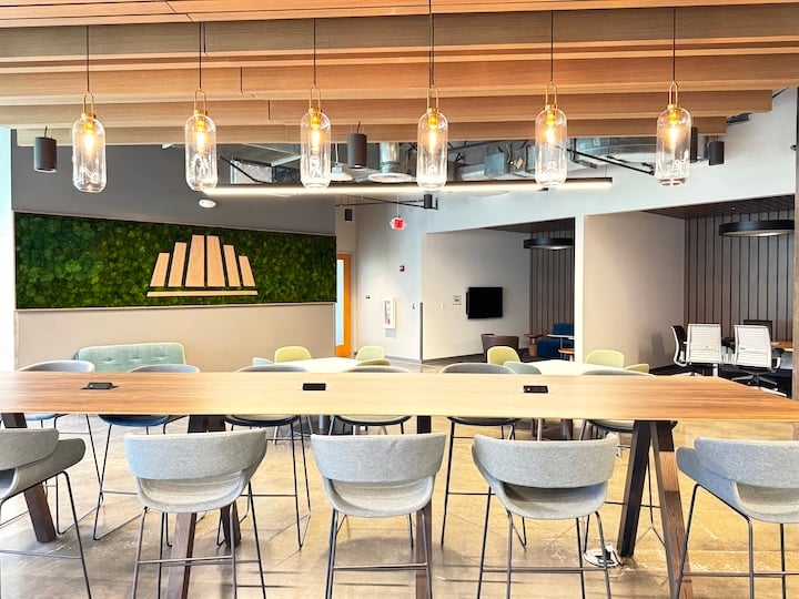 The Heritage Group Logo Moss Wall